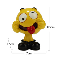 Style artificiel mignon personnalisé résine artisanat Bobblehead Wacky Fun Statue décoration de la maison ornements de bureau amis cadeaux Art moule