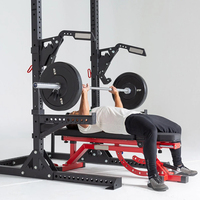 Rouser Fitness – Rack de Squat Robuste en Acier, Réglable, pour Entraînement de Force, Équipement de Fitness Commercial et Domestique