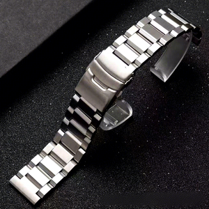 <span class=keywords><strong>Bracelet</strong></span> de montre en acier inoxydable Upro à extrémités courbées avec fermoir double verrouillage pour <span class=keywords><strong>Seiko</strong></span> <span class=keywords><strong>5</strong></span> 20mm 22mm, <span class=keywords><strong>bracelet</strong></span> de remplacement pour montre de plongée Jubilee - Product Image 6