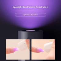 Stylo de ponçage électrique multifonctionnel 2 en 1 pour nail art, sécheuse à ongles rechargeable et perceuse à ongles