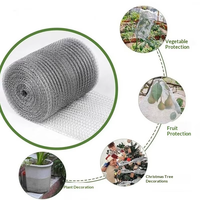 Grillage tissé en acier inoxydable double couche anti-rongeurs pour la protection des plantes et des animaux domestiques contre les souris, les chauves-souris, les escargots et les serpents