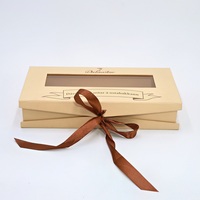 Boîte cadeau rigide magnétique personnalisable avec doublure en carton recyclable et éponge, aimant puissant, options de logo personnalisé, négociation du prix