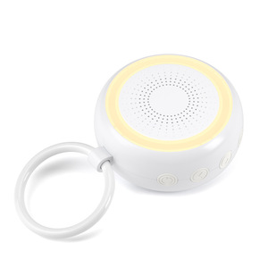 เครื่องช่วยการนอนหลับแบบพกพาสำหรับเด็ก พร้อมเสียงฝนธรรมชาติในตัว ไฟกลางคืนแบบนุ่มนวล สำหรับ<span class=keywords><strong>ใช้</strong></span>ในห้องเด็กอ่อน ภายในบ้าน และการเดินทางประจำวัน - Product Image 3