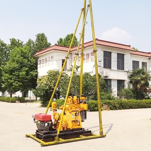 Machine de forage de carottage de sol, échantillonneur de roche, moteur diesel 22 CV, appareil de forage portable pour essais de sol, fonction SPT, 200 m en option - Product Image 6