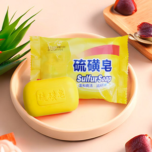 Savon au soufre, savon au bicarbonate de soude, détachant, barre de savon pour le linge, pour le nettoyage des vêtements, savon transparent, origine Zhejiang - Product Image 4