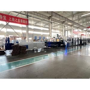 Hs-b thư mục gluer bao bì hộp carton in tốc độ cao in gấp và dán Máy hộp carton Máy gấp - Product Image 4