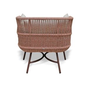 Cesto Durable 2 plazas moderno cómodo sofá De Madera Muebles de jardín para Patio apartamento decoración al aire libre en venta - Product Image 3