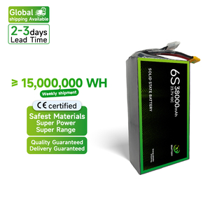 แบตเตอรี่แรงดันสูง 38000mAh 272Wh/kg 6S 12S 18S แบตเตอรี่โซลิดสเตทสำหรับโดรน คุณภาพสูง ส่งตรงจากโรงงาน - Product Image 1