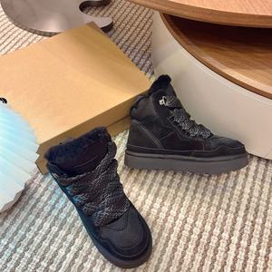 Botas de Piel de Oveja con Forro de Piel, Diseño Personalizado de Marca de Lujo, Nuevas, Impermeables, Transpirables, Antiolor, Unisex, para Caminar, Casuales - Product Image 2