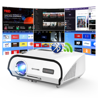 Fabrika OEM/ODM 10W hoparlör Full HD ev eğlence eğitim ofis için sinema tiyatro inç kadar 300 LCD projektör