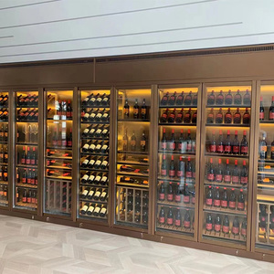 Chất lượng cao thép không gỉ tĩnh nhiệt Tủ rượu thiết kế hiện đại với điều khiển thông minh cho phòng khách ăn khách sạn sử dụng - Product Image 2