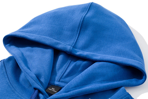 Ouze 300G Trung Quốc sản xuất bông trùm đầu áo thun áo cao cấp nặng quá khổ biểu tượng tùy chỉnh in ấn người đàn ông của Hoodies - Product Image 6