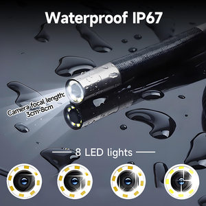 Endoscope industriel Dearsee 8,5 mm à double direction et articulation à 180 degrés, caméra de voiture Wi-Fi - Product Image 4