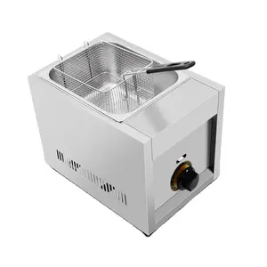 Chuangyu — friteuse manuelle à gaz, manuel, à réservoir unique, petit outil de friture, modèle 2019