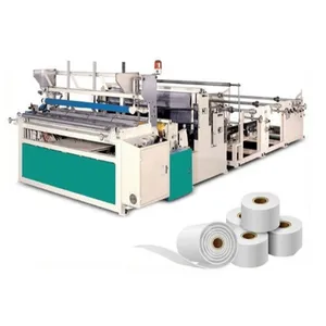 Full Automatic Line Production of Toilet Paper Roll Converting Line Machine