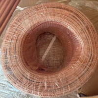 Cable de Conexión a Tierra para Puente Eléctrico, 6 mm², Cobre Revestido de Aluminio, Conexión Flexible para Caja Eléctrica