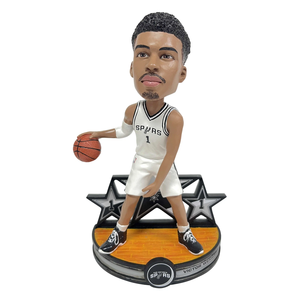 Figurine Bobblehead Personnalisée en Résine Joueur de Basketball <span class=keywords><strong>NBA</strong></span> Dribblant Tête Mobile Poupée Souvenir de Bureau Cadeau pour Fan de Sport - Product Image 2