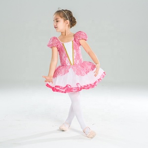 Abito da Balletto con Gonna, <span class=keywords><strong>Abbigliamento</strong></span> da <span class=keywords><strong>Ballerina</strong></span>, Completo da Danza per Bambine e Ragazze - Product Image 4