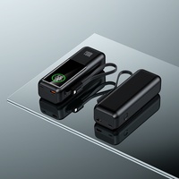 Batterie externe pour ordinateur portable à charge super rapide 100W, modèle A57, avec capacités de 10000 à 60000 mAh, matériau plastique, câble