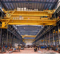 Pont roulant à double portique sur mesure 10-50T, portée jusqu'à 35m, qualité industrielle, nouveau moteur/pompe
