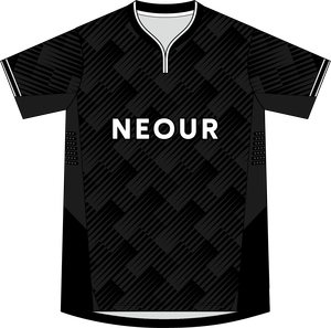 เสื้อเจอร์ซีย์/เสื้อยืดฮิปฮอปทีมชาติ ผลิตตามแบบ OEM ชุดกีฬา เทคนิคการตัดแบบอัตโนมัติ การพิมพ์แบบระเหิดสี โพลีเอสเตอร์ 100% - Product Image 3