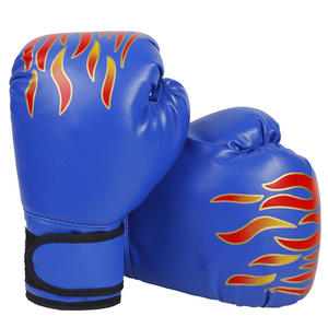 <span class=keywords><strong>Guantes</strong></span> de <span class=keywords><strong>Boxeo</strong></span> para Niños de 3 a 13 Años, Set de Entrenamiento de Muay Thai y Sanda para Niños y Niñas, Negro, Rojo, Azul - Product Image 2