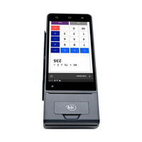 Terminal de point de vente portable ZCS Z90 PDA, appareil de point de vente Android 7.1 avec imprimante/lecteur de carte bancaire de paiement intelligent