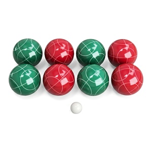 Jeu de boules de pétanque en résine personnalisé pour l'extérieur, pelouse, jardin, jeu portable pour la famille, boules de pétanque pour la cour - Product Image 1