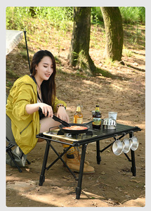 <span class=keywords><strong>Table</strong></span> de <span class=keywords><strong>Camping</strong></span> <span class=keywords><strong>pliante</strong></span> réglable en hauteur Portable <span class=keywords><strong>Table</strong></span> de Barbecue de pique-nique IGT <span class=keywords><strong>pour</strong></span> voyage en voiture de <span class=keywords><strong>Camping</strong></span> - Product Image 5
