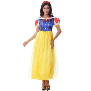 Disfraz de Blancanieves para Mujer Adulta, Vestido de Princesa, Conjunto de Falda Interior para Representaciones Escénicas - Product Image 2