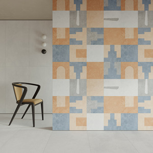 Azulejos Estilo <span class=keywords><strong>Bauhaus</strong></span> 600x1200mm Tacto Cálido para <span class=keywords><strong>Baño</strong></span> de Hogar y Uso Comercial - Product Image 3