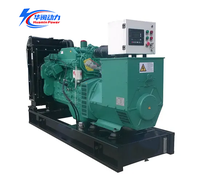 Generator Portabel Senyap 310KVA 100KW 250KW ATS Auto Start Berpendingin Air, Berbahan Bakar Gas Alam & Biogas, Efisiensi Tinggi untuk Rumah