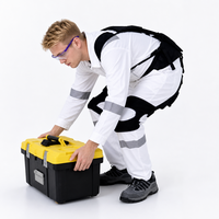 AA EXO TECH Exosquelette lombaire passif durable pour la protection de la sécurité, réduit le risque de LMSD pour une utilisation intérieure/extérieure et des courbages fréquents