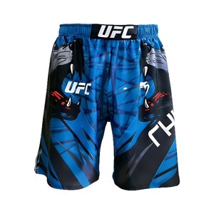 Shorts de <span class=keywords><strong>boxe</strong></span> UFC pour enfants pour le combat et le kickboxing - Imprimé floral extensible à séchage rapide pour l'entraînement physique - Product Image 5