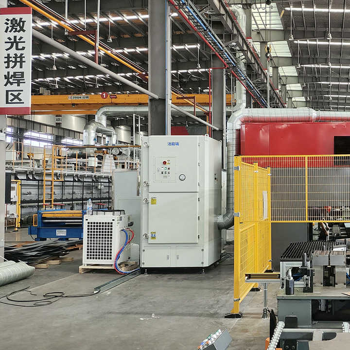 Professional Industrial Dust Collector with 15pcs HEPA Filter Cartridge Dust Extractor for Laser Cutting and Marking