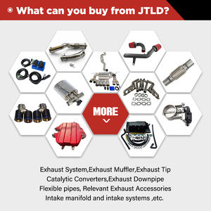 Downpipe de Alto Rendimiento con Revestimiento Térmico Dorado para Sistema de Escape de Carreras Ferrari 296 GTB/GTS 2022-2025 - Product Image 6