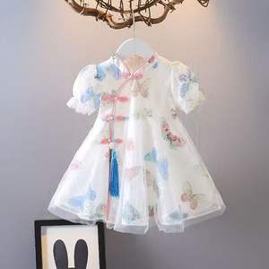Nuovo Abito in Rete per Bambine in Estate, Vestito da Principessa in Stile Occidentale per Bambine in Estate - Product Image 2