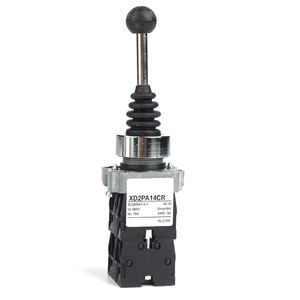 22MM 4-Wege-Position Selbst rücklauf Cross Master-Wipp schalter 2 Richtungs sperre Monolever Stick Joystick-Schalter Kippschalter - Product Image 2