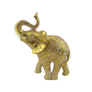 <span class=keywords><strong>2022</strong></span> nouvel éléphant debout à la mode avec Design sculpté couleur or et noir <span class=keywords><strong>décoration</strong></span> de la maison Statue d'éléphant pour la <span class=keywords><strong>décoration</strong></span> du <span class=keywords><strong>salon</strong></span> - Product Image 4