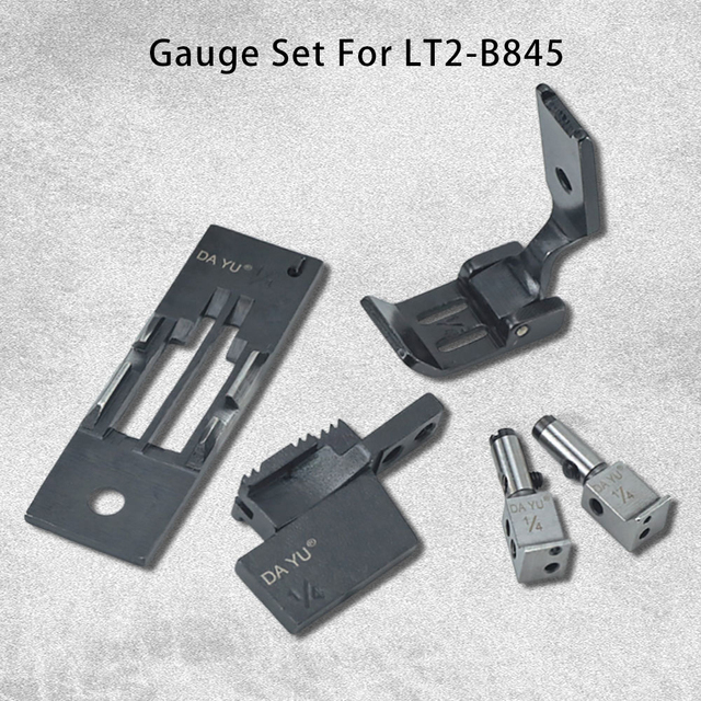 Gauge Set for Brother LT2-B845 JACK JK-58450B Industrial Double Needle Sewing Machine Accessories Parts 2-Needle DAYU Brand