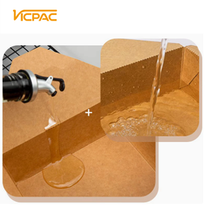 Caja para Aperitivos de Papel Kraft Grueso con Impresión de Seda de Grado Alimenticio, Marca <span class=keywords><strong>VIC</strong></span>, para Empaque de Comida para Llevar Cantidad Mínima de Pedido: 200 Cajas por Unidad - Product Image 4