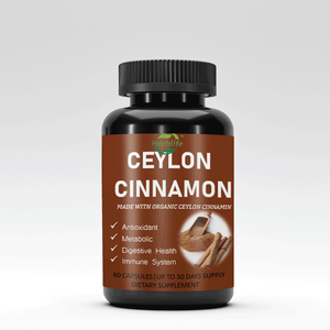 OEM/ODM tarçın özü <span class=keywords><strong>500mg</strong></span> seylan tarçın kapsülleri takviyesi seylan tarçın kapsülleri - Product Image 1