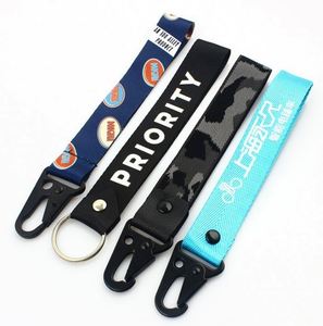 Vente flash - Ruban de décoration pour vêtements personnalisé multicolore avec logo d'entreprise, porte-clés exquis - Product Image 1