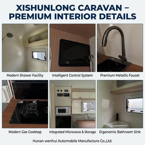 Caravane légère XISHUNLONG |   Caravane moderne 4 places 2026 |   Camping-car économique avec châssis AL-KO - Product Image 6