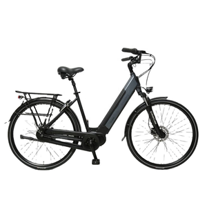 Vélo électrique de ville TXED de haute qualité avec cadre en alliage 700x38C, <span class=keywords><strong>8</strong></span> vitesses, frein à disque, moteur central, écran LCD, batterie au lithium 36V/13Ah - Product Image 2