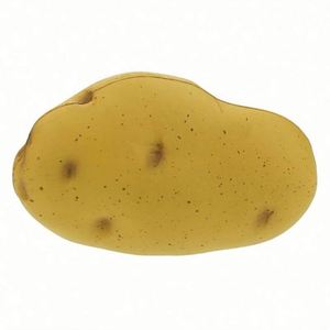 Custom Logo Print Pu Potato Shape Ball Advertising Branded Stress Reliever Toy - Product Image 1