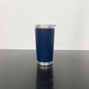 US RTS 20oz Mix Color Powder Vacuum Insulate Stainless Steel Tumblers Outdoor Travel <b>Coffee</b> <b>Mugs</b> <b>with</b> Slid <b>Lid</b> for Laser Engrave - Product Image 5