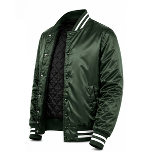 Premium Satin Fashion <b>Jacket</b> Featuring Durable Stitching and Comfortable Fit for Everyday Lifestyle and Outdoor Use Satin Jacker - Product Image 3