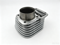 Bloc-cylindre CG125 de 56 mm avec petits ailettes en alliage d'aluminium, pièce de rechange OEM pour moteur de moto CG125 125cc refroidi par air