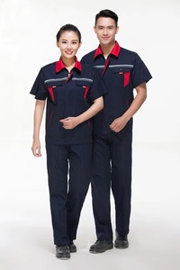 2025 nuovo Design riflettente <span class=keywords><strong>lavoro</strong></span> uniformi personalizzabili manica corta abiti da <span class=keywords><strong>lavoro</strong></span> da giardino con Logo - Product Image 6